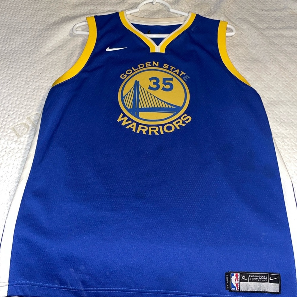 GSW Durant jersey